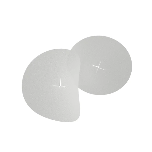 Заплатка для крепежных элементов ELASTOMERIC CHIPS, круглая 90х90 мм белая, 50 шт