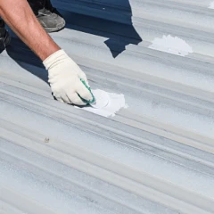 Заплатка для крепежных элементов ELASTOMERIC CHIPS, квадрат 70х70 мм белый, 50 шт