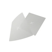 Заплатка для крепежных элементов ELASTOMERIC CHIPS, квадрат 90х90 мм белый, 50 шт