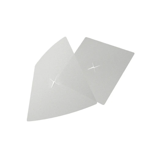 Заплатка для крепежных элементов ELASTOMERIC CHIPS, квадрат 90х90 мм белый, 50 шт