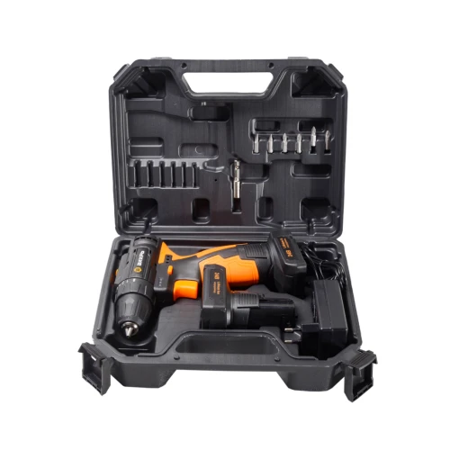 Дрель-шуруповерт аккумуляторная ДА-24Л-2К/Б (2,0 А/ч) (бесщеточный двигатель) Вихрь