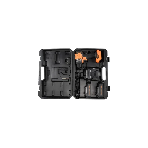 Дрель-шуруповерт аккумуляторная ДА-20Л-2К/БП (2,0 А/ч) (бесщеточный двигатель, 70Нм) Вихрь