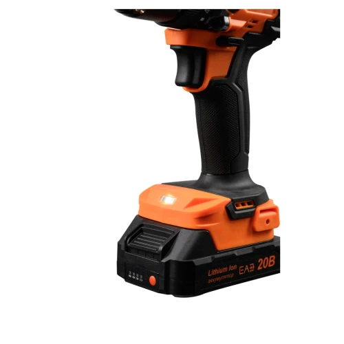 Дрель-шуруповерт аккумуляторная ДА-20Л-2К/БП (2,0 А/ч) (бесщеточный двигатель, 70Нм) Вихрь