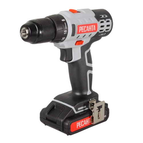 Дрель-шуруповерт аккумуляторная ДА-20-2ЛК Ресанта