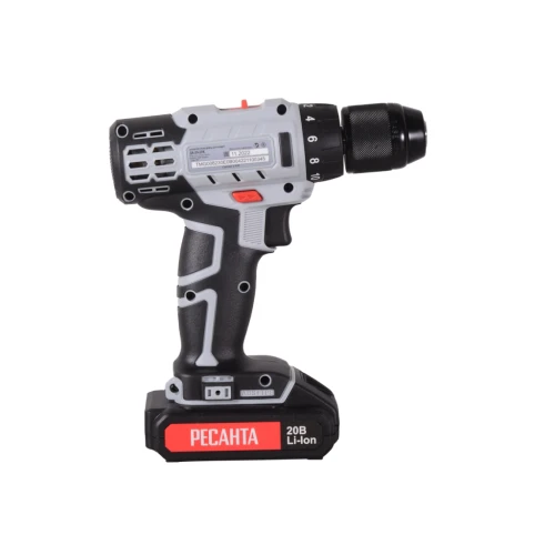 Дрель-шуруповерт аккумуляторная ДА-20-2ЛК Ресанта