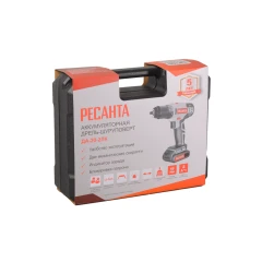 Дрель-шуруповерт аккумуляторная ДА-20-2ЛК Ресанта