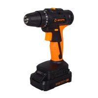 Дрель-шуруповерт аккумуляторная ДА-18Л-2КУ/Б (2,0 А/ч) (бесщеточный двигатель, ударный) Вихрь