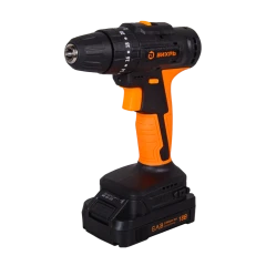 Дрель-шуруповерт аккумуляторная ДА-18Л-2КУ/Б (2,0 А/ч) (бесщеточный двигатель, ударный) Вихрь