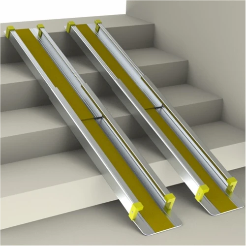 Пандус телескопический двухсекционный Антислип 900 мм