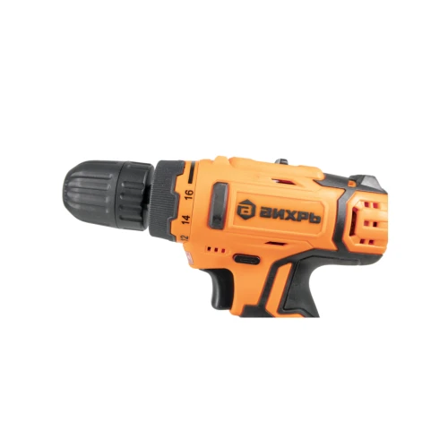 Дрель-шуруповерт аккумуляторная ДА-16Л-2К (2,0 А/ч) Вихрь