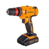 Дрель-шуруповерт аккумуляторная ДА-18Л-2КC (2,0 А/ч) (съёмный патрон) Вихрь