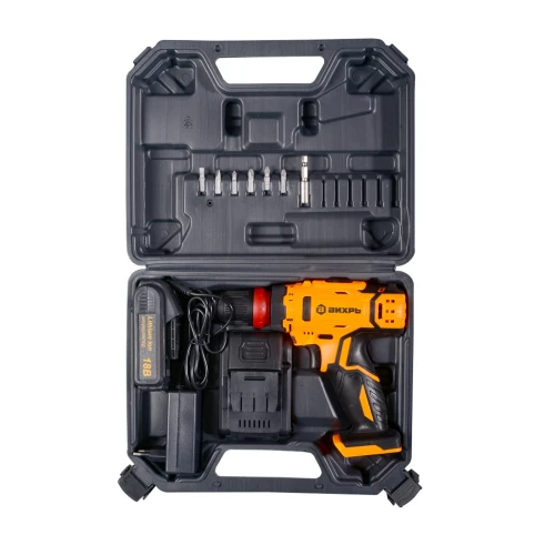 Дрель-шуруповерт аккумуляторная ДА-18Л-2КC (2,0 А/ч) (съёмный патрон) Вихрь