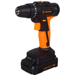 Дрель-шуруповерт аккумуляторная ударная ДА-18Л-2кУ (2,0 А/ч) (ударный) Вихрь