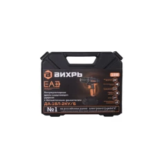 Дрель-шуруповерт аккумуляторная ударная ДА-18Л-2кУ (2,0 А/ч) (ударный) Вихрь