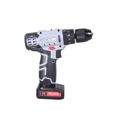 Дрель-шуруповерт аккумуляторная ДА-24-2ЛК Ресанта