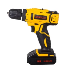 Дрель-шуруповерт аккумуляторная ДА-16/2Li Eurolux