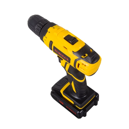 Дрель-шуруповерт аккумуляторная ДА-16/2Li Eurolux