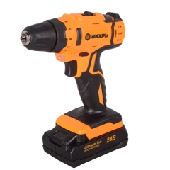 Дрель-шуруповерт аккумуляторная ДА-24Л-2к (2,0 А/ч) Вихрь
