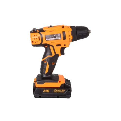 Дрель-шуруповерт аккумуляторная ДА-24Л-2к (2,0 А/ч) Вихрь