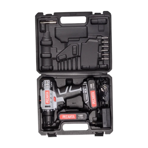 Дрель-шуруповерт аккумуляторная ДА-50Л2-18А Ресанта