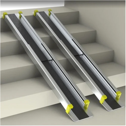 Пандус телескопический двухсекционный Антислип 2100 мм