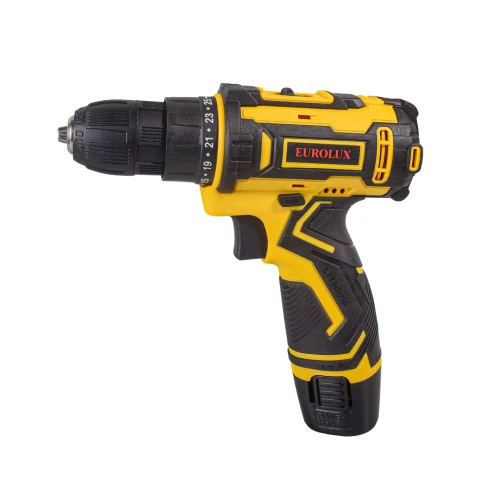 Дрель-шуруповерт аккумуляторная ДА-12/2-1Li Eurolux