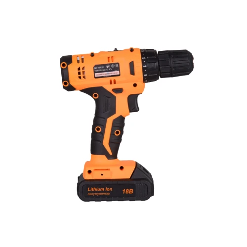 Дрель-шуруповерт аккумуляторная ДА-18Л-2К (2,0 А/ч) Вихрь