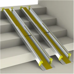 Пандус телескопический двухсекционный Антислип 2600 мм