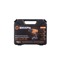 Дрель-шуруповерт аккумуляторная ДА-14,4Л-2К (2,0 А/ч) Вихрь