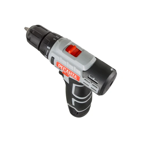 Дрель-шуруповерт аккумуляторная ДА-12-2ЛК Ресанта