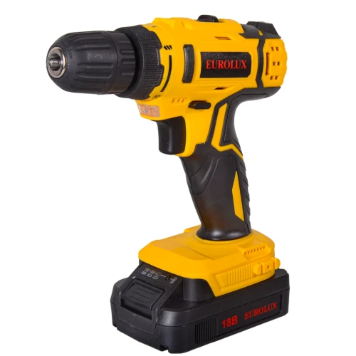 Дрель-шуруповерт аккумуляторная ДА-18/2Li Eurolux