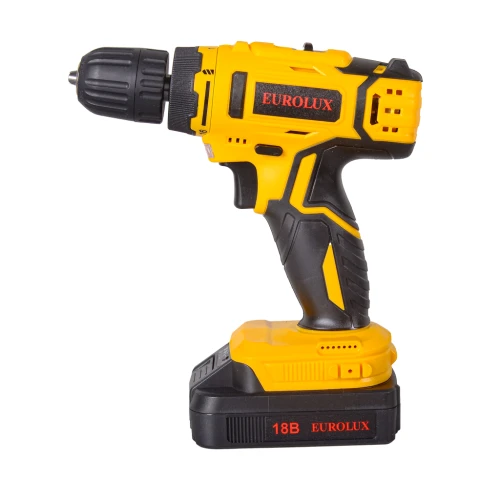 Дрель-шуруповерт аккумуляторная ДА-18/2Li Eurolux
