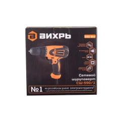 Сетевой шуруповерт СШ-550/1 Вихрь