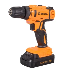 Дрель-шуруповерт аккумуляторная ДА-18Л-2 (2,0 А/ч) Вихрь