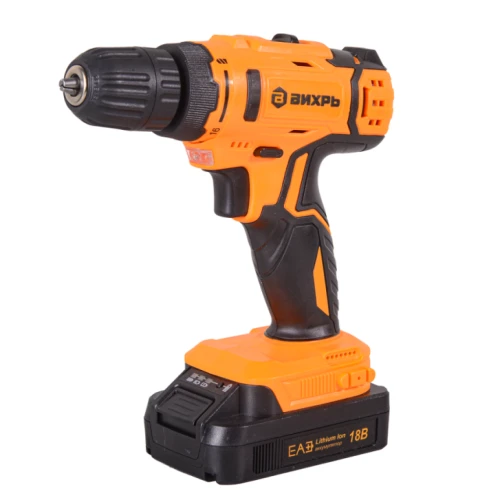 Дрель-шуруповерт аккумуляторная ДА-18Л-2 (2,0 А/ч) Вихрь