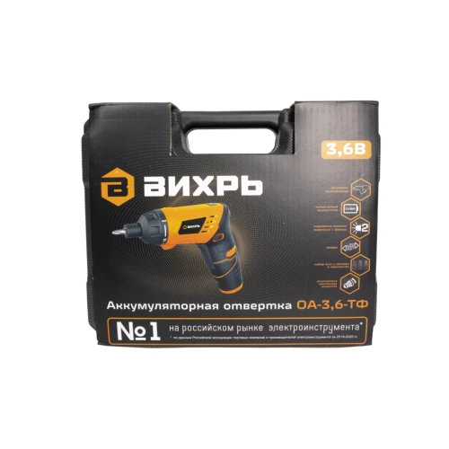 Отвёртка аккумуляторная ОА-3,6-ТФ Вихрь