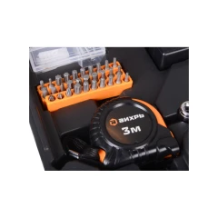 Дрель-шуруповерт аккумуляторная ДА-12Л-2КН с набором инструментов Вихрь