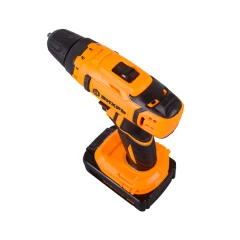 Дрель-шуруповерт аккумуляторная ДА-20Л-2КА с набором оснастки 65 предметов Вихрь