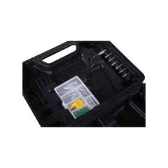 Дрель-шуруповерт аккумуляторная ДА-20Л-2КА с набором оснастки 65 предметов Вихрь