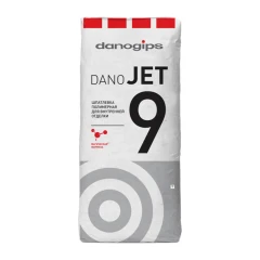Шпатлёвка финишная полимерная Danogips Dano Jet 9, 20 кг