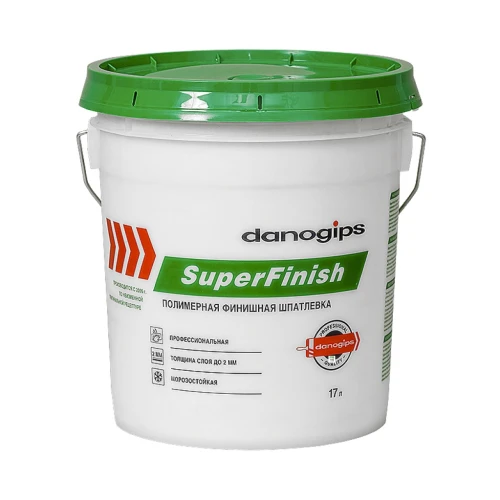Шпатлёвка Danogips SuperFinish готовая (28 кг)