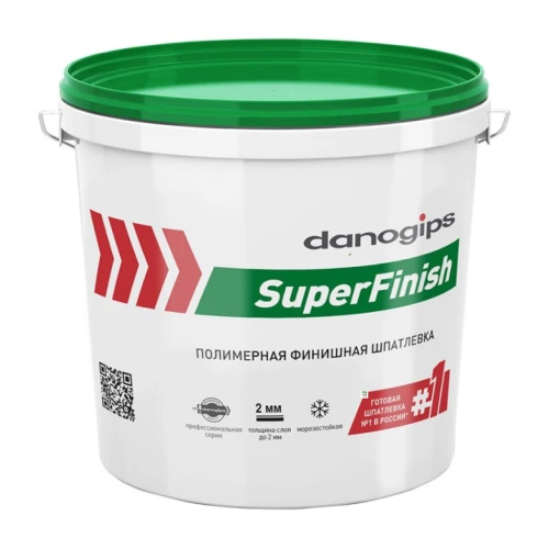 Шпатлёвка Danogips SuperFinish готовая (5 кг)