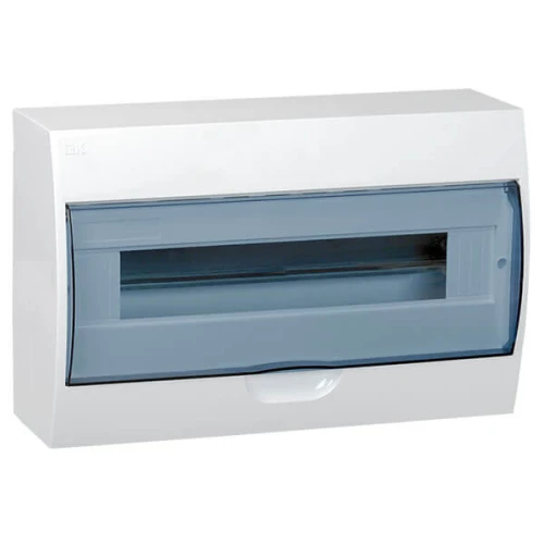 Щит навесной IEK ЩРН-П 18 модулей IP41 белый