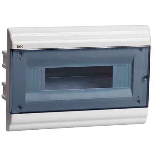Щит встраиваемый IEK Prime ЩРВ-П 12 модулей IP41 белый