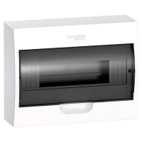 Щит навесной Schneider Electric Easy9 12 модулей прозрачная темная дверца IP40