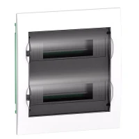 Щит встраиваемый Schneider Electric Easy 9 24 модуля прозрачная темная дверца IP40