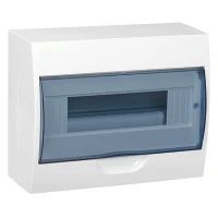 Щит навесной IEK ЩРН-П 12 модулей IP41 белый