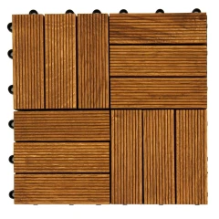 Модульное покрытие City Decking 330х330 мм массив дуба