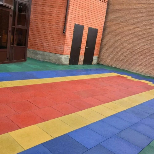 Модульное резиновое покрытие Rubblex Standart 1000x1000x20 мм