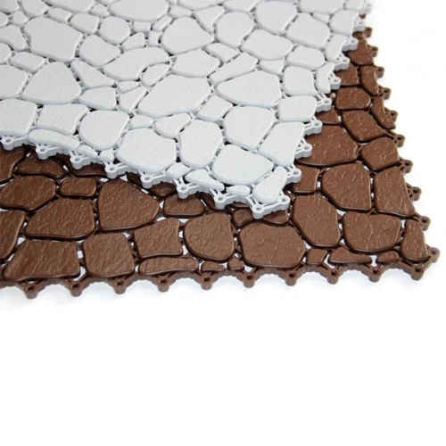 Модульное дренажное ПВХ-покрытие Aqua Stone 10x340x340 мм